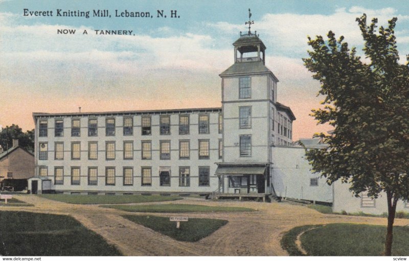 LEBANON , New Hampshire , 00-10s ; Everett Knitting Mill