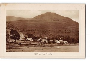 Teighness near Arrochar Scotland Vintage RPPC Real Photo General View