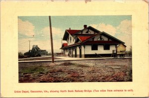 PC Union Railroad Train Depot in Vancouver, Washington North Bank Railway Bridge