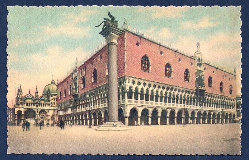 Doge's Palace Venice ITALY unused c1940's