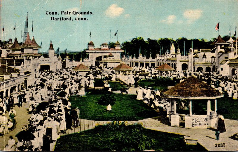 Connecticut Hartford The Connecticut Fairgrounds 1913