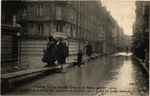 CPA La Grande Crue de la Seine 37 Rue du Bac Systeme americain (561715)