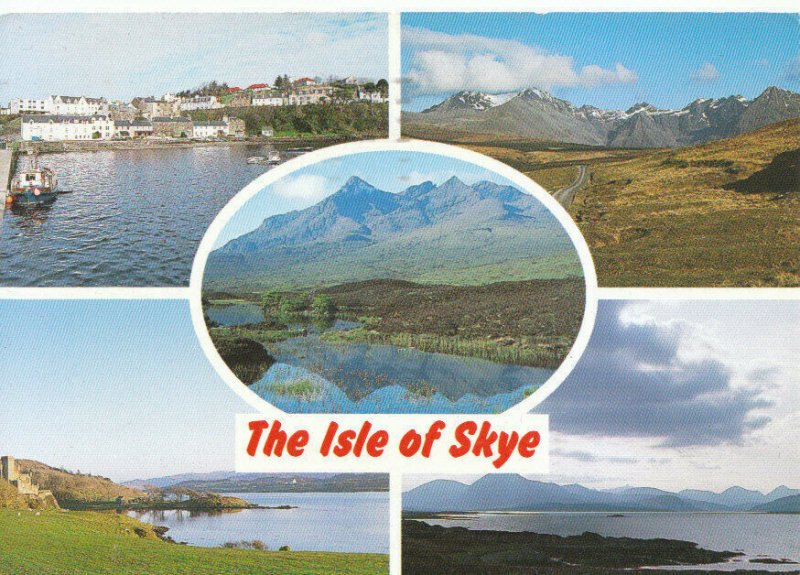 Scotland Postcard - Views of The Isle of Skye - Inverness-shire - Ref TZ2981