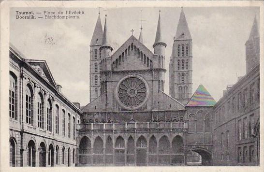 Belgium Tournai Bischdomplaats 1938