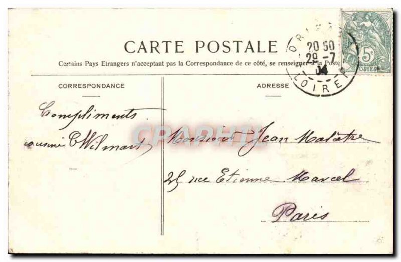 Postcard Old Orieans Vue Generale