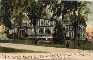 The Denman Thompson Residence - West Swansey, New Hampshire pm 1906