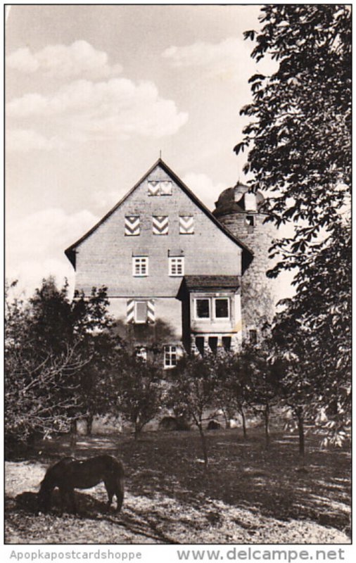 Burg Neuenstein bei Aua Germany Real Photo