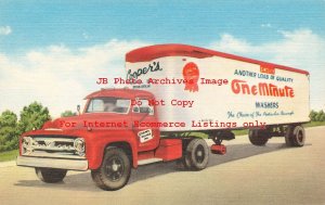 Advertising Postcard, Cooper's One Minute Washers Truck, Sioux City IA