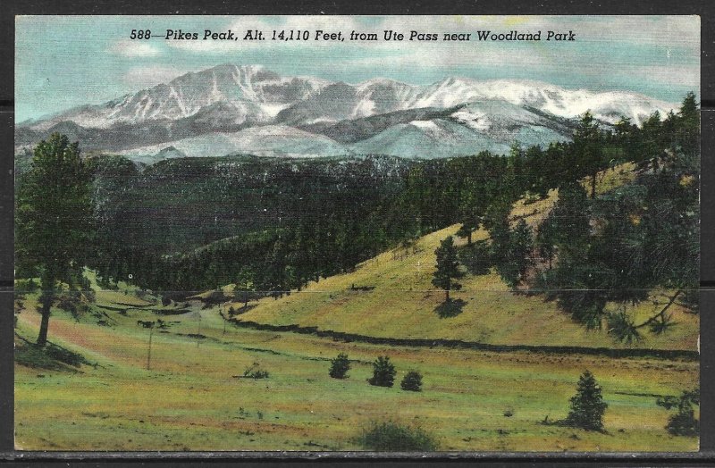 Colorado - Woodland Park - Pikes Peak - Ute Pass - [CO-271]