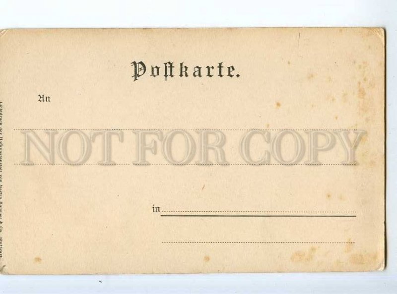 234467 Little Girl writting Letter by HENDSCHEL Vintage PC