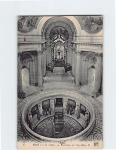 Postcard Hotel des Invalides, le Tombeau de Napoléon 1er, Paris, France