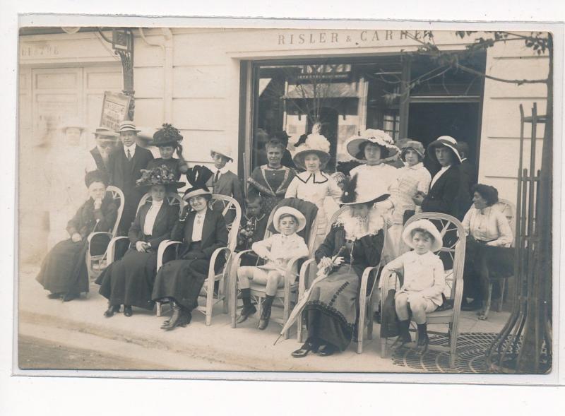 DEAUVILLE : rue gontaut biron, theatre, risler-carre - tres bon etat