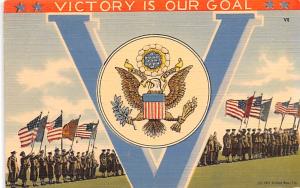 Victory is Our Goal, Victory Series Patriotic Unused 