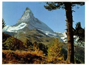 Matterhorn-Le Cervin Mountain, Highest Peak in the Alps, Switzerland