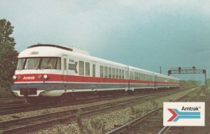 Amtrak French Turbine Train - 2280 Horsepower RTG - Railroad