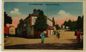 CPA La Courtine Entree du Camp FRANCE (1050502)