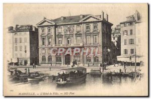 Old Postcard Marseille L & # 39Hotel City