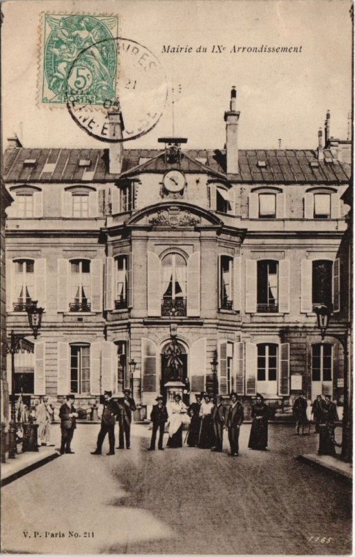 CPA PARIS 9e - Mairie du IX Arrondissement (55762)