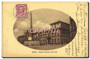 Old Postcard Roma Palazzo Reale Quirinale