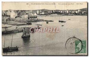 Old Postcard Ploumanach (North Cotes) General view of Port