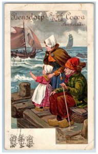 Bensdorp's Royal Dutch Cocoa Amsterdam Netherlands Advertising Dover NH Postcard 