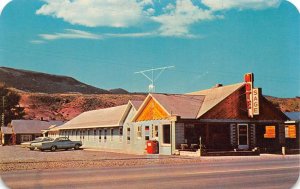 Dubois Wyoming Sage Motel Color Photochrome Vintage Postcard U1577