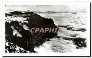 Old Postcard Aix Les Bains Cliff Mont Revard