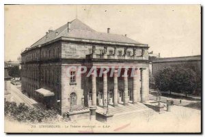 Postcard The Old Strasbourg Theater News