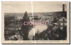 Old Postcard Angouleme La Vallee Charente and the Port of I & # 39Houmeau