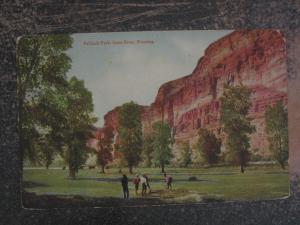GREEN RIVER WY WYOMING PALISADE PARK c1910 Postcard