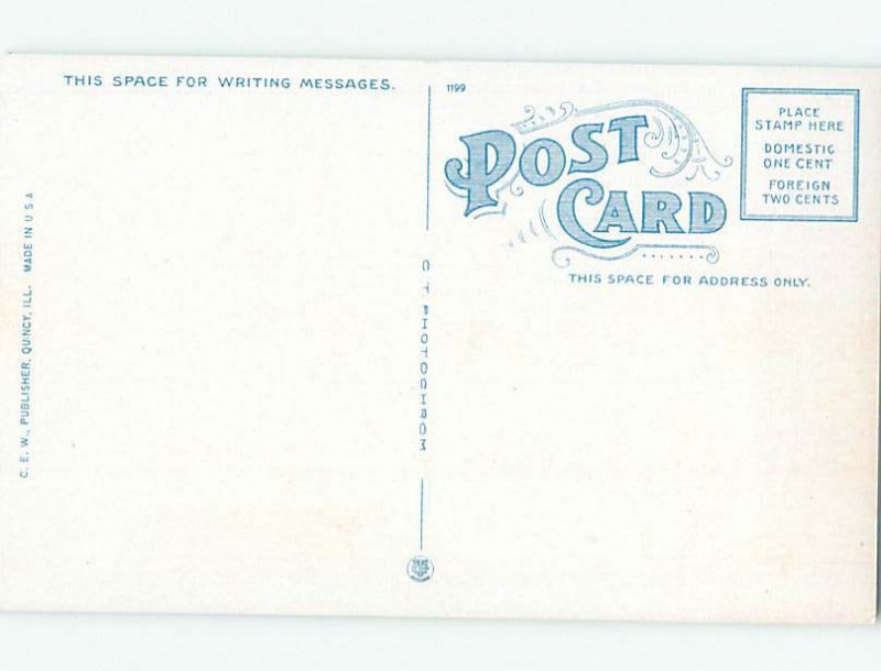 Pre-chrome BOAT SCENE Quincy Illinois IL AF4736@