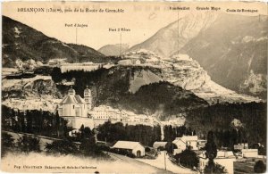 CPA BRIANCON pris de la Route de Grenoble (453680)