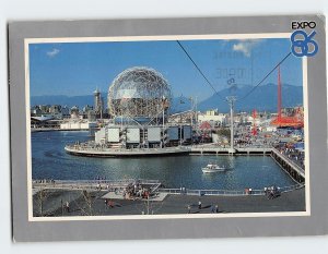 Postcard Expo Centre Expo 86 Vancouver BC Canada