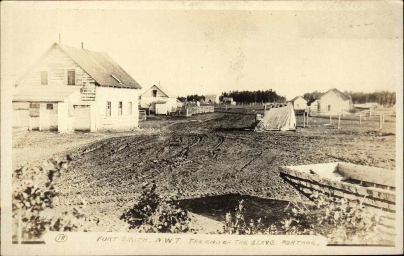 Fort Smith Northwest Territory NWT c1915 Real Photo Postcard