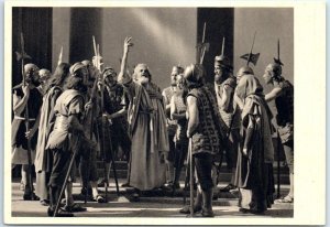 Postcard - Petri Verleugnung, Passionsspiele 1950 Oberammergau, Germany