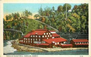 1915-1930 Postcard; Hakalau Sugar Mill, Hakalau Hawaii HI Big Island Unposted