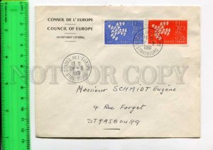 425088 FRANCE Council of Europe 1961 year Strasbourg European Parliament COVER