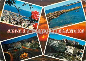 Postcard Modern Algiers Blanche Overview of the Kasbah Square Pescade I May S...