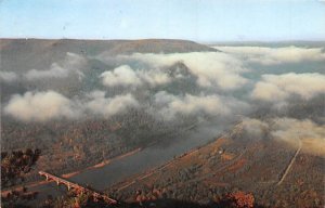 Low Clouds over Susquehanna River between Renovo and Lock Haven - Lock Haven,...