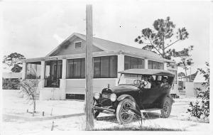 F22/ Early Automobile Real Photo RPPC c1910 People Postcard 8