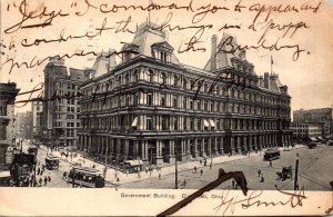 Ohio Cincinnati Government Building 1907
