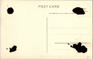 Mint India Punjab Patiala Real Picture Postcard RPPC Maharaja Assembly