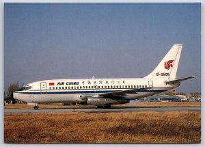 Airplane Postcard Air China Airlines Airways Boeing 737-2T4 B-2506 FT3