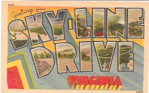 Greetings from Skyline Drive, Virginia