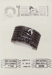Slogan Postmarks for WW1 War Bonds Museum London Postcard