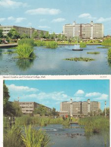 Technical College Hull 2x 1970s Postcard s