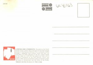 uk48763 the harbour lynmouth devon  uk