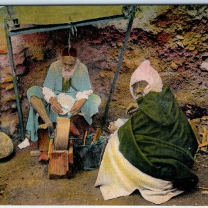c1930s Morocco Remouleur Knife Grinder Craftsman Traditional Dress Street A343