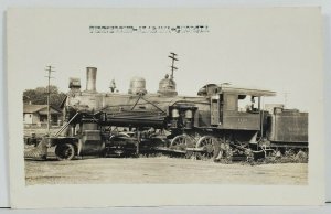 Tennessee Alabama Georgia c1925 at Alton Park TN Baldwin Locomotive Postcard O15