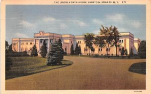 Lincoln Bath House Saratoga Springs, New York  